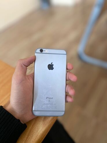 ikinci el iphone telefonlar: IPhone 6s, 16 GB, Gümüşü, Zəmanət