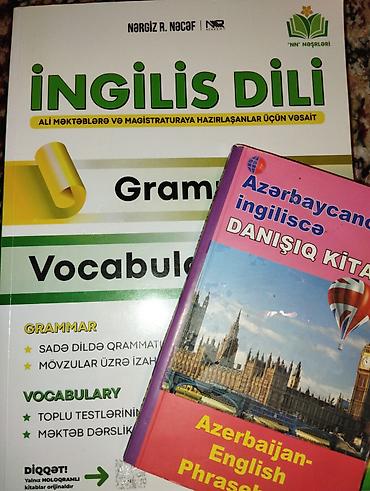 dərs kitabları: Məhsul: İngilis dili üzrə iki tədris vəsaiti toplusu Tərkib: - — 1
