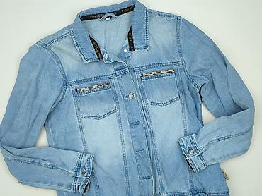 kurtka jeans: Kurtka jeansowa damska, rozmiar L — 1