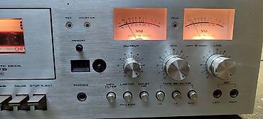 koss porta: Стереокассетная дека AKAI CS-707D + переносная магнитола SHARP WQ-T237 — 3