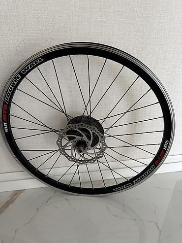 Велозапчасти: Velosiped təkəri 26 ölçü Dəst 30 tək manat arxa 20 Manat tək disk — 1
