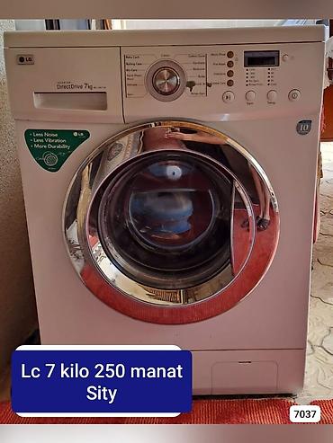 fırınlar: LG paltaryuyan maşın – Inverter Direct Drive, 7 kq yükləmə — 1