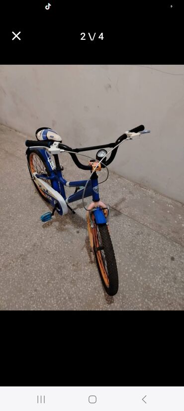 idman velosipet: İki təkərli Uşaq velosipedi 20", sürətlərin sayı: 1
