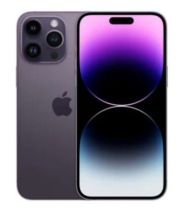 iphone чехол чёрный: IPhone 14 Pro Max, 256 ГБ, Deep Purple, Беспроводная зарядка, Face ID