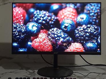 Мониторы: Монитор, Acer, Б/у, LCD, 24" - 25" — 9