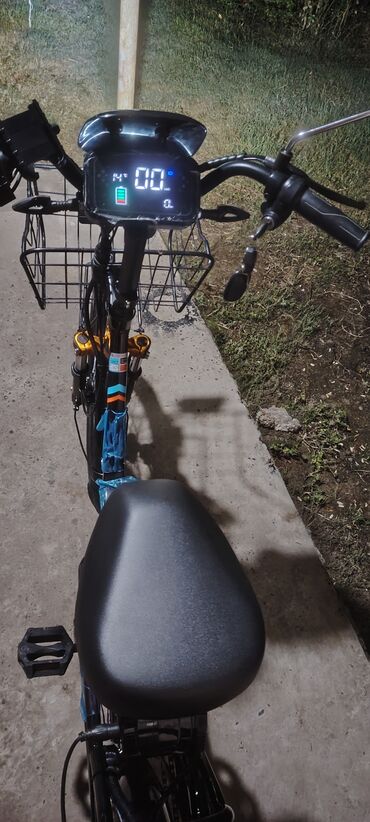 Elektrik velosipedlər: İşlənmiş Elektrik velosipedi Toba, 24", sürətlərin sayı: 1, 500-750 Vt, Ünvandan götürmə — 10