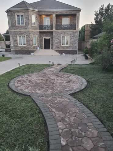 Döşəmə işləri: Xidmət: Həyətyanı sahələr, həyət-dalan, giriş yolları və teraslar üçün — 27