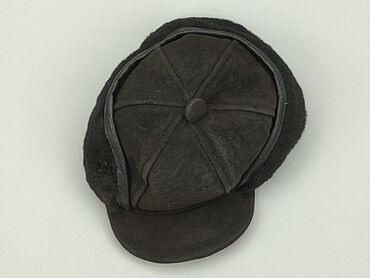 czarna czapka dla dziewczynki: Kapelusz, Męskie, stan - Zadowalający