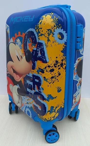 Rančevi, torbe i koferi: Dečiji kofer na točkiće – motiv Mickey Mouse - Tvrda školjka sa — 9