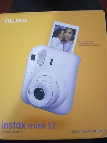Fujifilm Instax mini 12 – Lilac Purple rəngdə ani fotoaparat