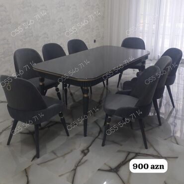 Çarpayılar: Qonaq otağı üçün, Yeni, 8 stul