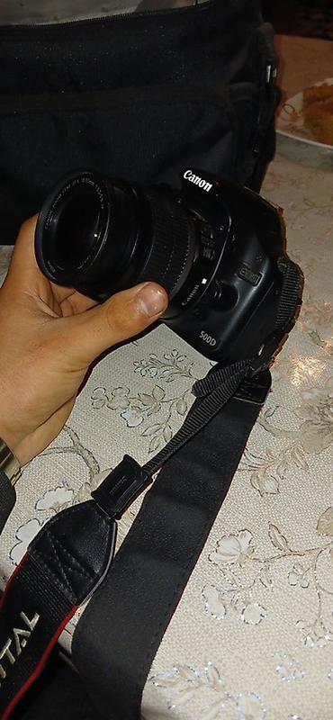 şəkli: Canon EOS 500D DSLR fotoaparat - Sensor: 15.1 MP APS‑C CMOS - Video — 2