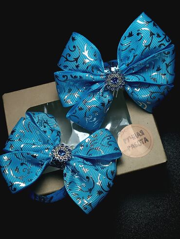 Аксессуары для волос: Бантики, заколки, галстуки броши ручной работы. в единственном — 20