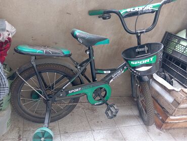 meiredi bike: İşlənmiş Dörd təkərli Uşaq velosipedi 16", sürətlərin sayı: 1, Ünvandan götürmə