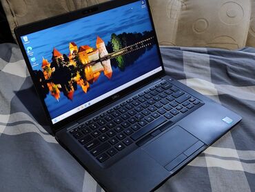 компьютерные мыши prologix: Ноутбук, Dell, 8 ГБ ОЗУ, Intel Core i7, 14.1 ", Б/у, Для несложных задач, память SSD