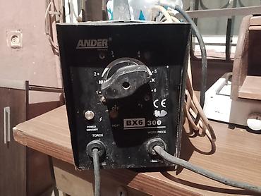 Alətlər: ANDER BX6-300 qaynaq aparatı - Model: ANDER BX6 300 - Növlər: MMA — 3
