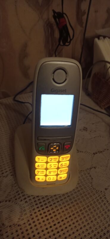 baku electronics ev telefonlari: Stasionar telefon Gigaset, Simsiz, İşlənmiş, Ünvandan götürmə