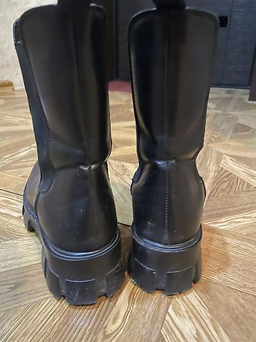 qadin bot: Nine West, Ölçü: 38, rəng - Qara, İşlənmiş — 9