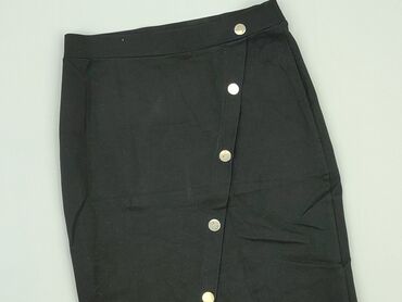 czarne eleganckie bluzki damskie: Spódnica, Tom Rose, S, stan - Bardzo dobry