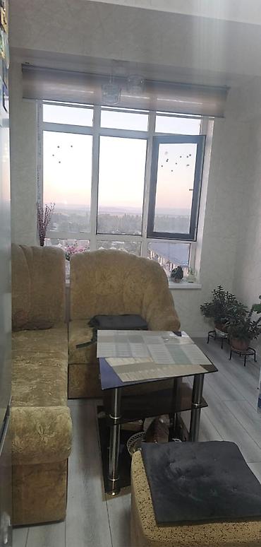 кввртиру: 1 комната, 33 м², Аламедин-1 мкр Элитка, 9 этаж, Свежий ремонт — 3