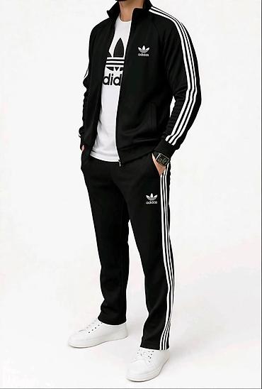 Muški Adidas trening komplet – crni - Dvoneni set: gornji deo sa na lalafo.rs Muški Adidas trening komplet – crni - Dvoneni set: gornji deo sa