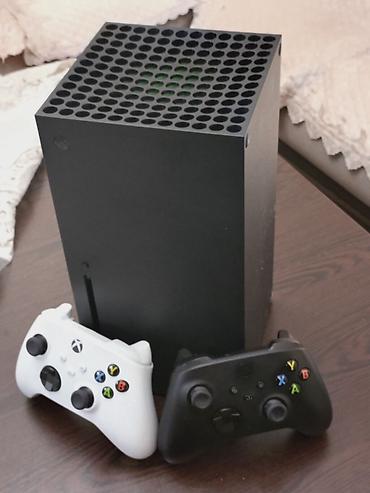 aplle x: Xbox Series X 1TB. Heç bir problemi yoxdur. Az işlənib. Oynamağa — 1