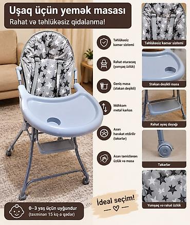 ev tipi cadir: Uşaq üçün yemək masası. Möhkəm qırılmayan əyilməyən dəmir material — 1