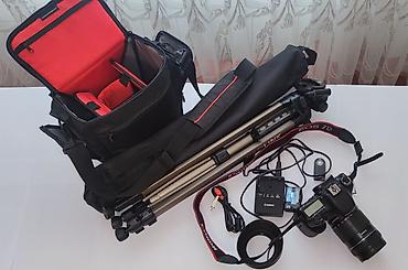 Fotoqrafiya dəsti – Canon EOS 7D + aksesuarlar Paketin tərkibi: -
