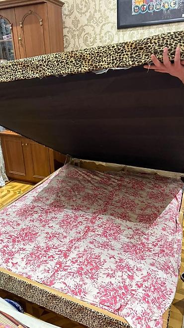 taxt başlığı: İşlənmiş, İkinəfərlik çarpayı, Bazalı, Matras ilə, Siyirməsiz — 4