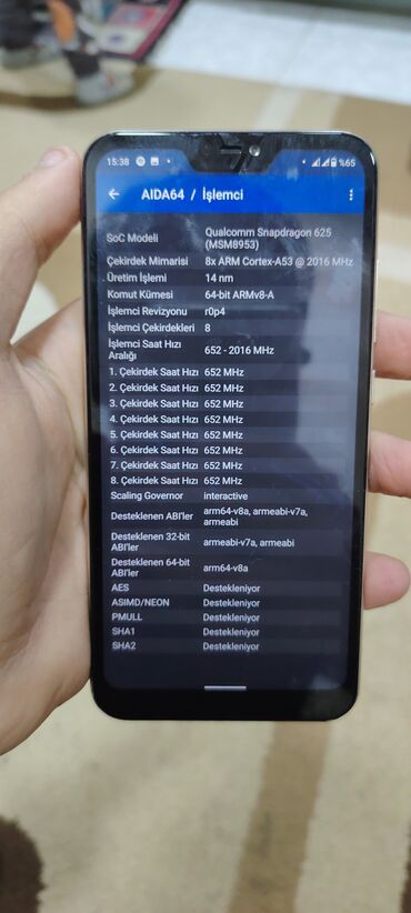 Xiaomi: Xiaomi Mi A2 Lite, 64 GB, rəng - Qızılı,
Barmaq izi -da lalafo.az — 2 Xiaomi: Xiaomi Mi A2 Lite, 64 GB, rəng - Qızılı,
Barmaq izi — 2