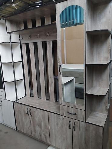 silver kitchen: Гарнитур для прихожей, Новый, Шкаф, ДСП, Бесплатная доставка, цвет - Серый — 8