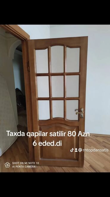 işlənmiş otaq qapısı: Qapilar tecili satilir 80 Manata