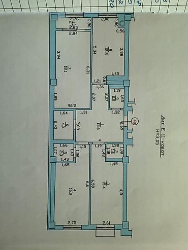 Квартиры: 3 комнаты, 92 м², Тунгуч мкр 11 этаж, Евроремонт — 8