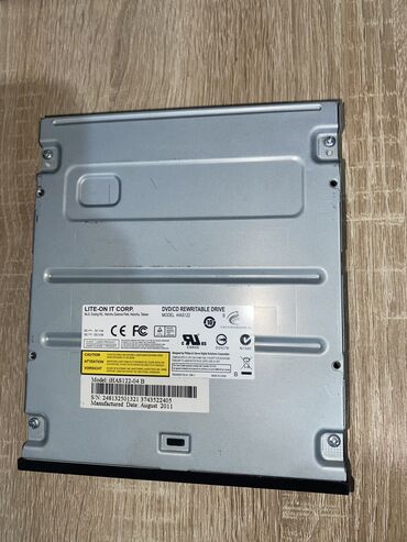 Компьютерлер, ноутбуктар жана планшеттер: Дисковод LITE-ON internal SATA 22X DVD CD +/-R RW DL Burner iHAS122