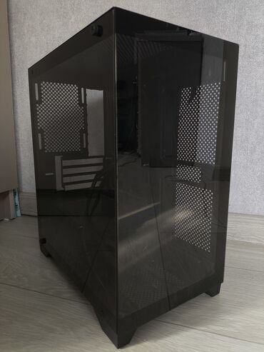 системные блоки игровой: ПК корпусу, Жаңы, Micro-ATX, түсү - Кара