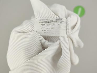 leginsy biale: T-shirt damski, rozmiar S — 4