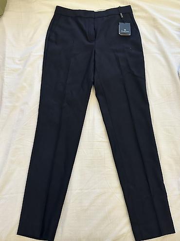 Şalvar, Massimo Dutti, rəng - Göy