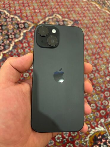 Apple iPhone: IPhone 15, 128 GB, Black Titanium, Face ID