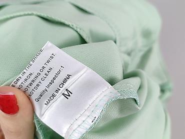 pastelowy miętowy: Sukienka damska, rozmiar M — 4