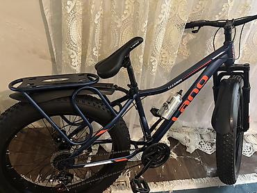 Велосипеды: LANQ Vulkaron fat-bike velosiped - Çərçivə: alüminium alaşımlı, mavi — 2