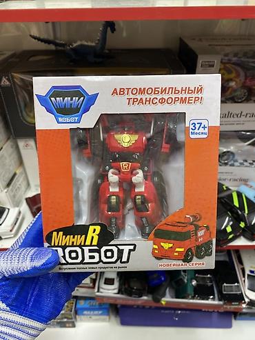 hot whels: Мини-робот-трансформер «Мини R Робот» в автомобильном стиле. Игрушка — 1