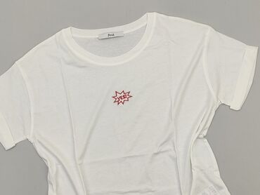 białe t shirty v neck: T-shirt, 2XL (EU 44), condition - Perfect