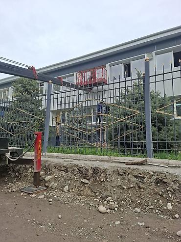 Услуги автовышки: Услуги автовышки (манипулятора с люлькой) - Работа на высоте — 1