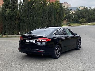 hyundai servis dərnəgul: Ford Fusion sedan – qara rəng, aerodinamik kuzov və xrom radiator — 2
