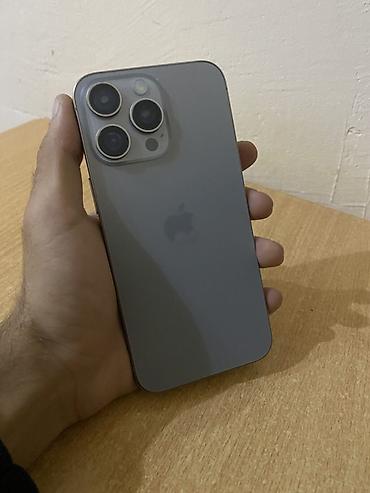 IPhone 15 Pro, Natural Titanium, Face ID