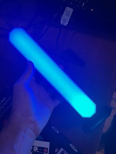 dekor masa: RGB masa işıq sütunu – pultla idarə olunan atmosfer lampası - RGB IC — 3