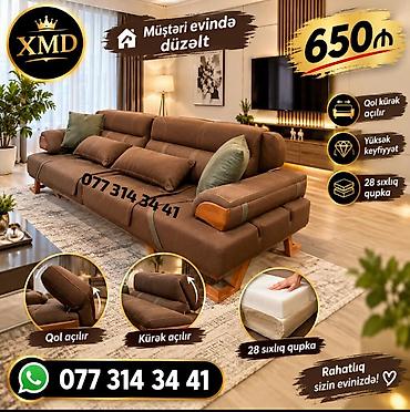 XMD divan – rahatlıq və funksionallığı bir arada təqdim edən model. -