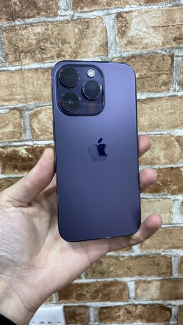 телефон fly sx100: IPhone 14 Pro, 128 GB, Deep Purple