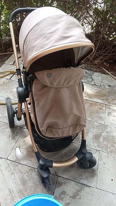 Uşaq dünyası: Uşaq arabası – ForBaby markası, bej rəng - Çərçivə: metal/alüminium — 2