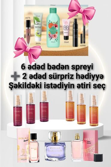 Bədənə qulluq: Oriflame bədən və şəxsi qulluq məhsulları – seçilmiş kolleksiyalar — 115